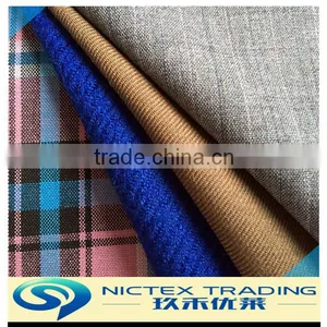 Blended Wool Polyester Suit Serge/tartan/stripe/check/plaid Fabric thumbnail-1