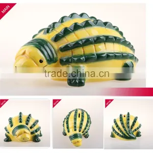 Hot Sale Animal Pangolin Shape Kids Piggy Bank Ceramic Money Box thumbnail-1