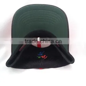 Custom 6 Panel Embroidered Mesh Cotton Fabric Trucker Cap thumbnail-6