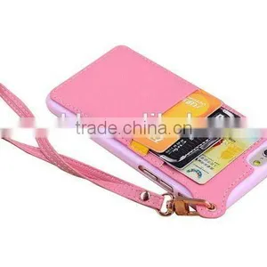 Slim Leather Covers Case With Card Slot Leather Skin Case Cover for IPhone 6/6s thumbnail-1