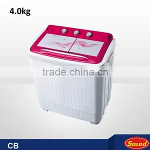 6.0kg Two Tubs Decorated Plastic Washing Machine With Spin Dryer thumbnail-5