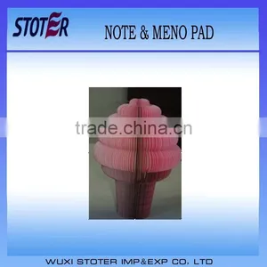 Red Ice Cream Sticky Note Sticky Note & Memo Pad thumbnail-1
