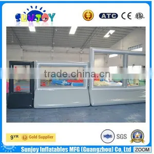 2016 Sunjoy Hot Selling Customized Inflatable Water Billboard for Sale thumbnail-5