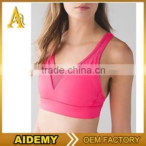 Womens Seamless Sports Bra With Removable Cups thumbnail-1