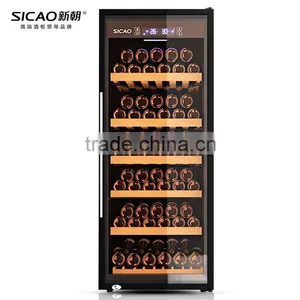 Sicao Free Standing Compressor Big Capacity Wine Cooler 380Liters 146 Bottles thumbnail-1