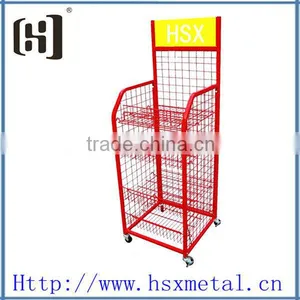 Metal Floor Bread Stand Display /wall Rack HSX-S249 thumbnail-6