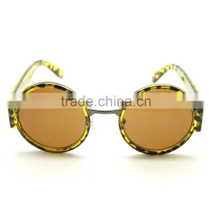 50s Vintage Style Steampunk Round Sunglasses Factory Price thumbnail-1