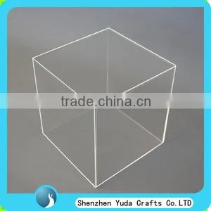 Simple Design Clear Acrylic Box for Coin Cheap High Quality thumbnail-1
