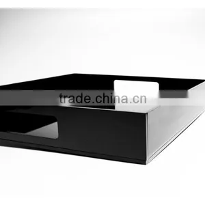 Black Acrylic Serving Tray thumbnail-2
