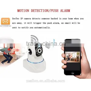 HD Wireless WiFi IP Camera Home Security Surveillance ip Camera Rotatable Alarming Security System With Night Vision Camera ip thumbnail-2