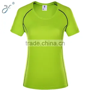 Wholesale Fly Dry Short Sleeve Women T Shirt thumbnail-1