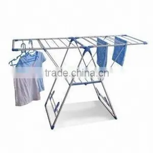 Metal Clothes Drying Rack With Foldable Design thumbnail-2
