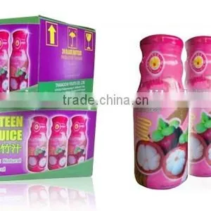 Thai Ao Chi Brand 100% Mangosteen Juice 200 ml per Bottle thumbnail-2