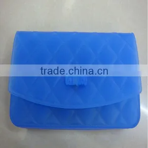 Fashion Lady Stylish GLITTER Silicone Jelly Candy Color Bag thumbnail-1