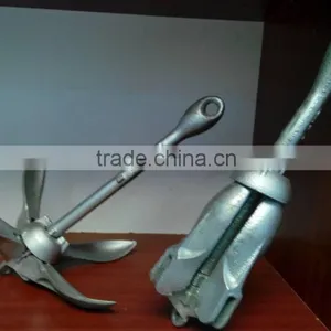 Hot Dip Galvanized Folding Grapnel Anchor Type A For Yacht thumbnail-6