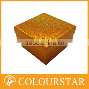 Hot Stamping Fancy Customized Recycle Handmade Paper Box thumbnail-5
