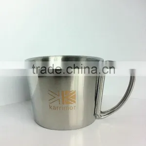 300ml Stainless Steel Tass Mini Sound Metal Beer Mugs Coffee Cup thumbnail-1