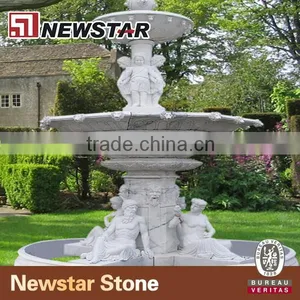 Newstar Customized Marble Granite Large Outdoor Water Fountains thumbnail-3