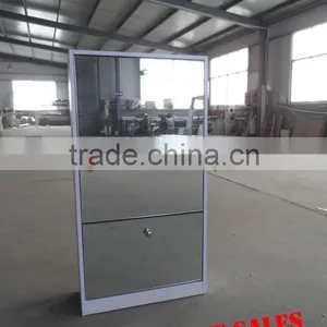 Hot Sold in Many Countries Modern Shoes Cabinet With a Mirror thumbnail-1