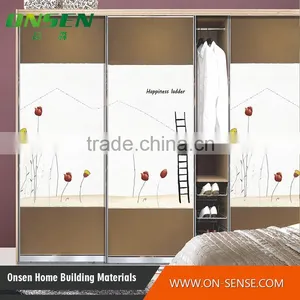 Online Shop China Bed Room Sliding Door Wardrobe my Orders With thumbnail-3