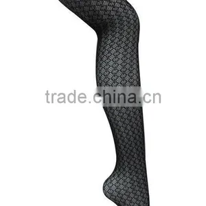 Ladies' Small Circle Chain Fishnet Tights thumbnail-1