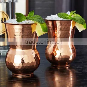 Monroe Hammered Copper Cups thumbnail-1