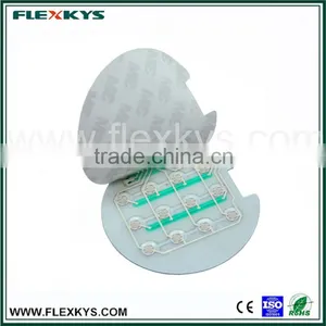 Own Factory Embossing Key Poly Dome Tactile Feedback Membrane Keypad thumbnail-4