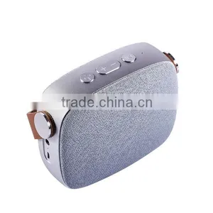 2016 Portable Stylish Waterproof Wireless High-end Fabric Mini Bluetooth Speaker With CE/FCC/ROHS Certificate thumbnail-4
