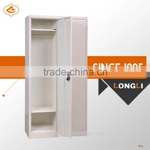 Transfer Printing 2 Door Metal Wardrobe Cabinet thumbnail-3
