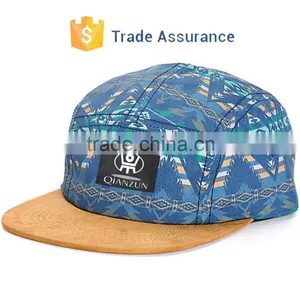 5 Panel Hat With Woven Label Floral 5 Panel Hat Sewing Pattern thumbnail-1