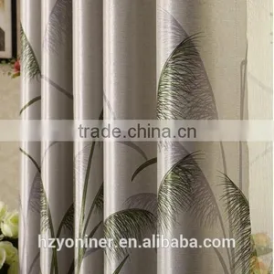 2015 Hot Sale Printed Designed No. 23 Window Curtains, Made- up Black Out Fabric in Home or Hotel thumbnail-2