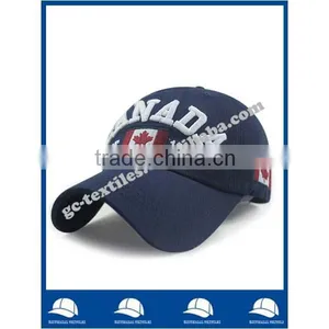 Outdoor Cheap Good Quality Embroidery Canada Custom Logo Baseball Cap thumbnail-1