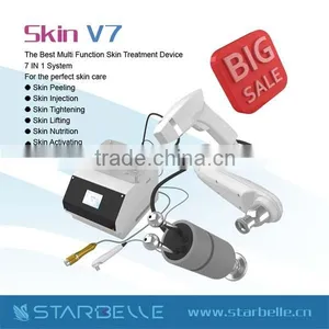 Portable Microcurrent Dermabrasion Skin Facial Wrinkle Removal Acne Treatment thumbnail-1