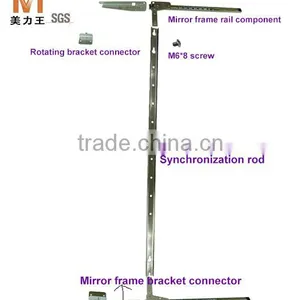 Stylish Hidden in Wardrobe Full Length Mirror Accessories thumbnail-1
