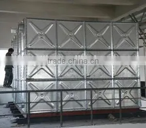 Factory Price 4 Layer Tank Galvanized Sectional Steel Water Storage Tank thumbnail-6