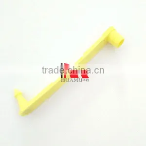Sheep Ear Tag 74*8 mm Yellow One Piece Ear Tag thumbnail-2