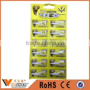 Hot Selling Cheap Super Glue for Shoes/plastic/rubber/glass/metal/wood thumbnail-1
