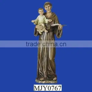 14inch Custom St. Anthony Figure Resin Character Statue thumbnail-1