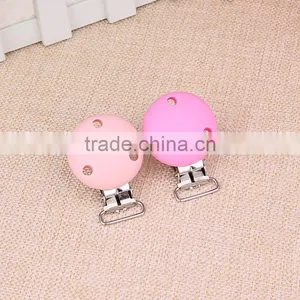 Wholesale Silicone Silicone Rounded Shape Clip Assemble With Pacify thumbnail-4