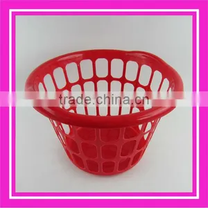 Round Plastic Laundry Basket & Laundry Container thumbnail-1