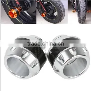 Brand NEW Silver CNC Frame Sliders Crash Protector For Yamaha Moped Scooter thumbnail-1