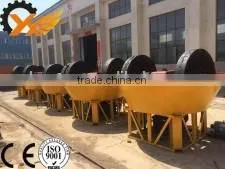 Gold Wet Pan Mill Gold Grinding Machine for Edge Runner Mill in China thumbnail-1