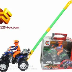 HS Group Ha'S HaS Toys Hand Push Toys Duck Bird Flower Wheel Car Motorbike for Kids thumbnail-5