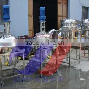 Stainless Steel Jacketed Mixing Tank Double Layer Mixing Vessel thumbnail-4