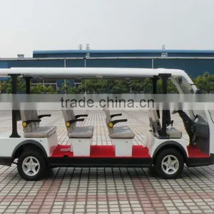 High Quality Elegant Design Tourist Sightseeing Car Airport Electric Bus thumbnail-4