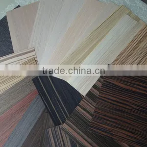 Linyi Factory 0.30mm High Quality Artificial Face Vener Engineered Face Veneer With Grade A EV Face Veneer thumbnail-1