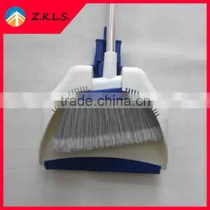 Luxury Dustpan And Broom With Metal Long Handle Dustpan thumbnail-3