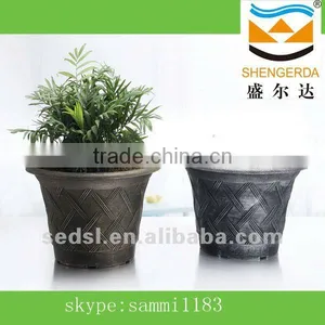 15 Inch Big Flowerpot, Round Nursey Pot,round Plastic Flowerpot thumbnail-1