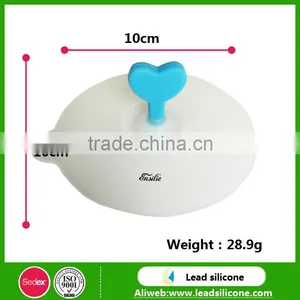 Silicone Rubber Coffee Cup Lid,Food Grage Silicone Cup Cover thumbnail-3