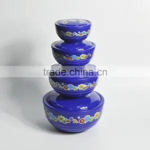 4 Pieces Multifunctional Plastic Takeaway Food Storage Container thumbnail-1